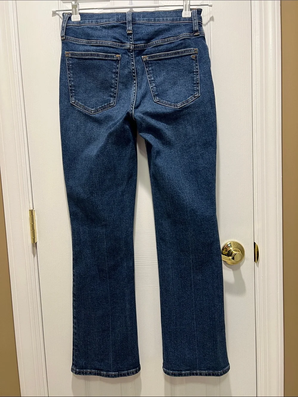 Madewell Mid-Rise Kick Out Crop Jeans - Size 26 Arlen Wash